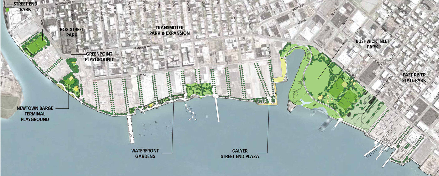 Greenpoint-Williamsburg Waterfront Open Space Master Plan