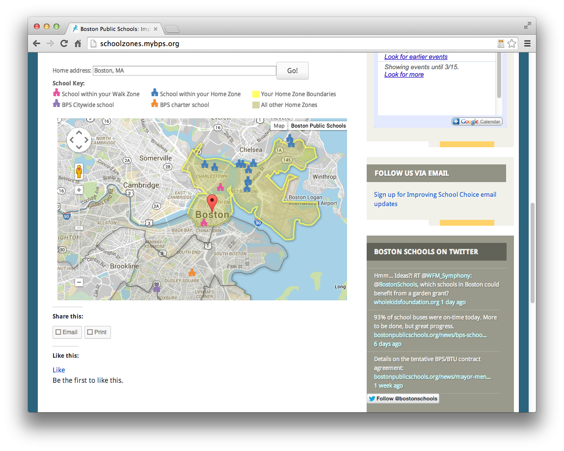Boston Public Schools Assignment Policy Evaluation and Geospatial Analysis