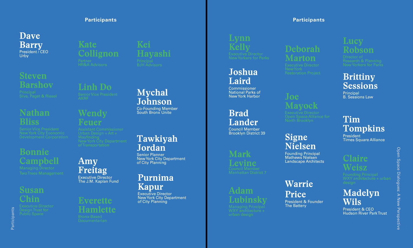 Open Space Dialogues