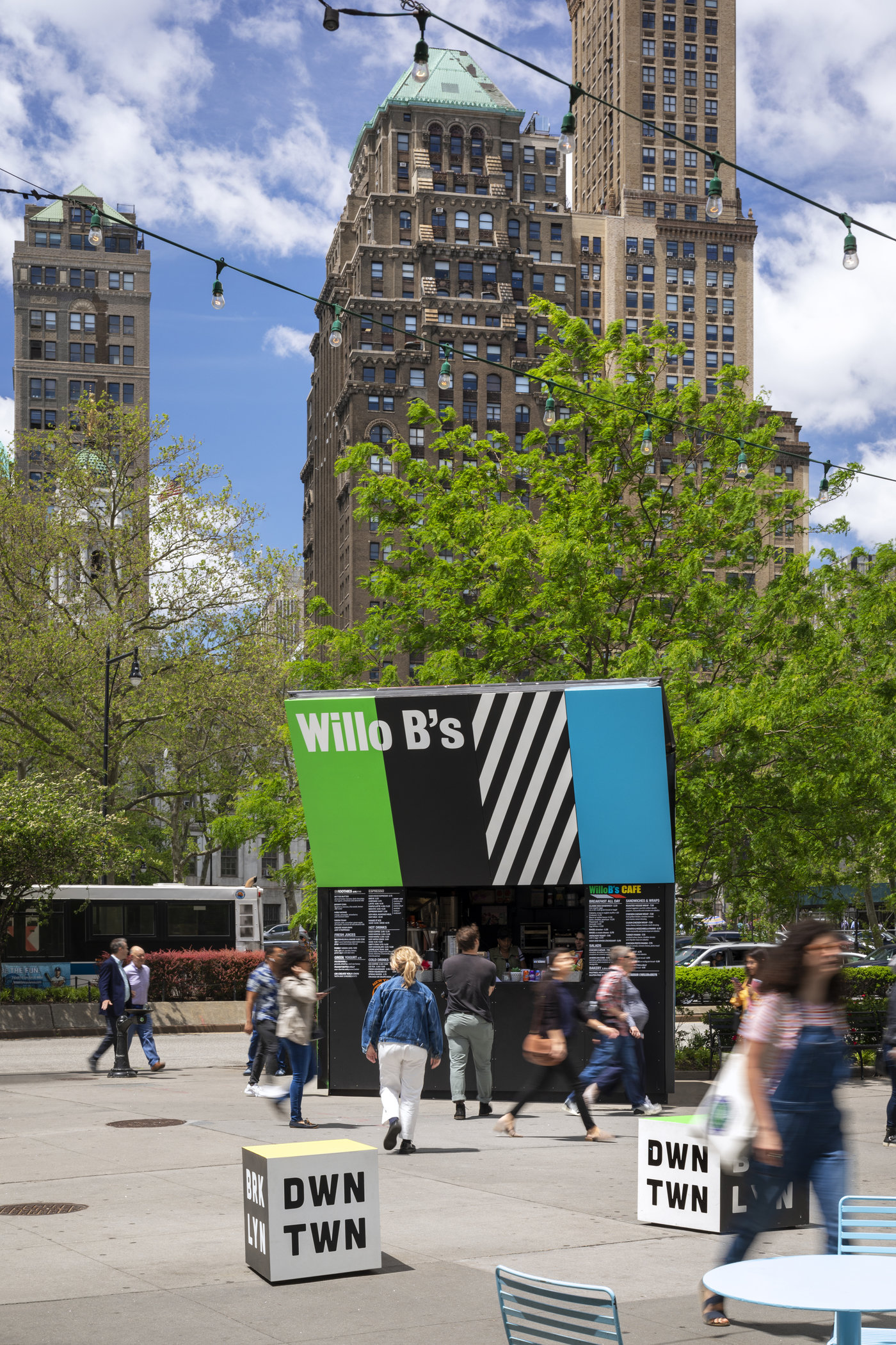 Downtown Brooklyn Kiosks