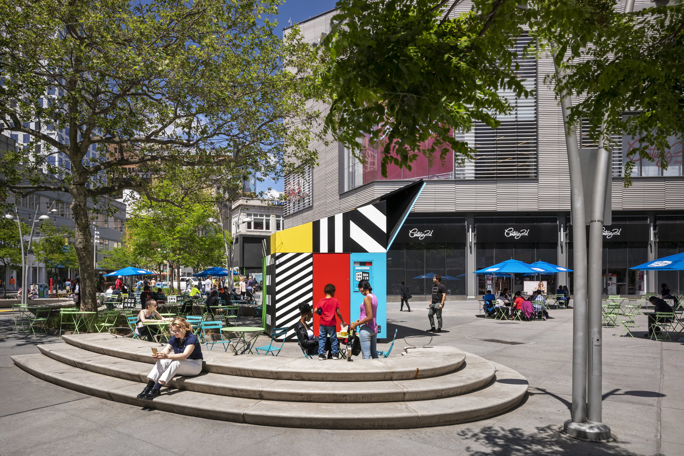 Downtown Brooklyn Kiosks