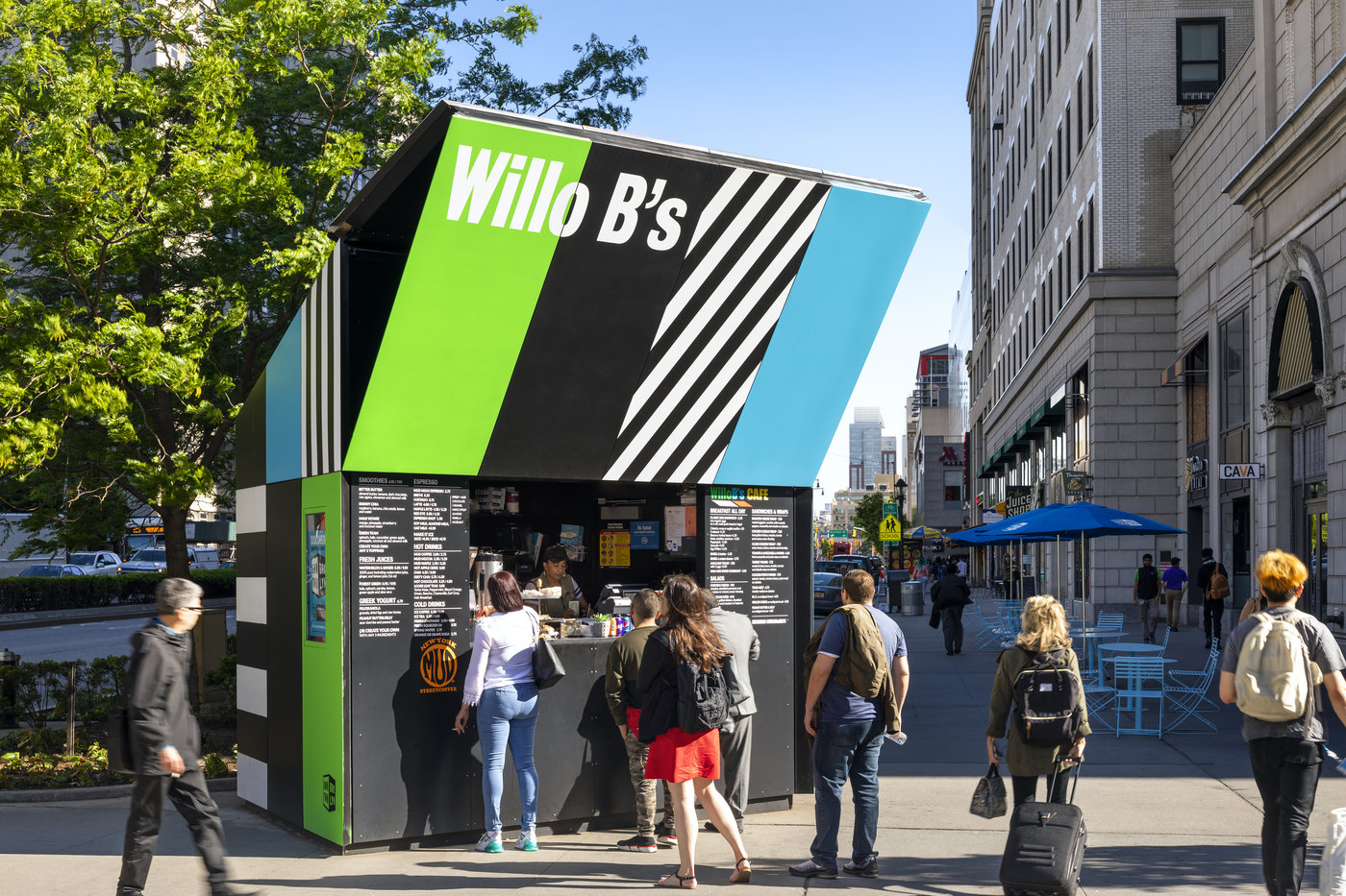 Downtown Brooklyn Kiosks