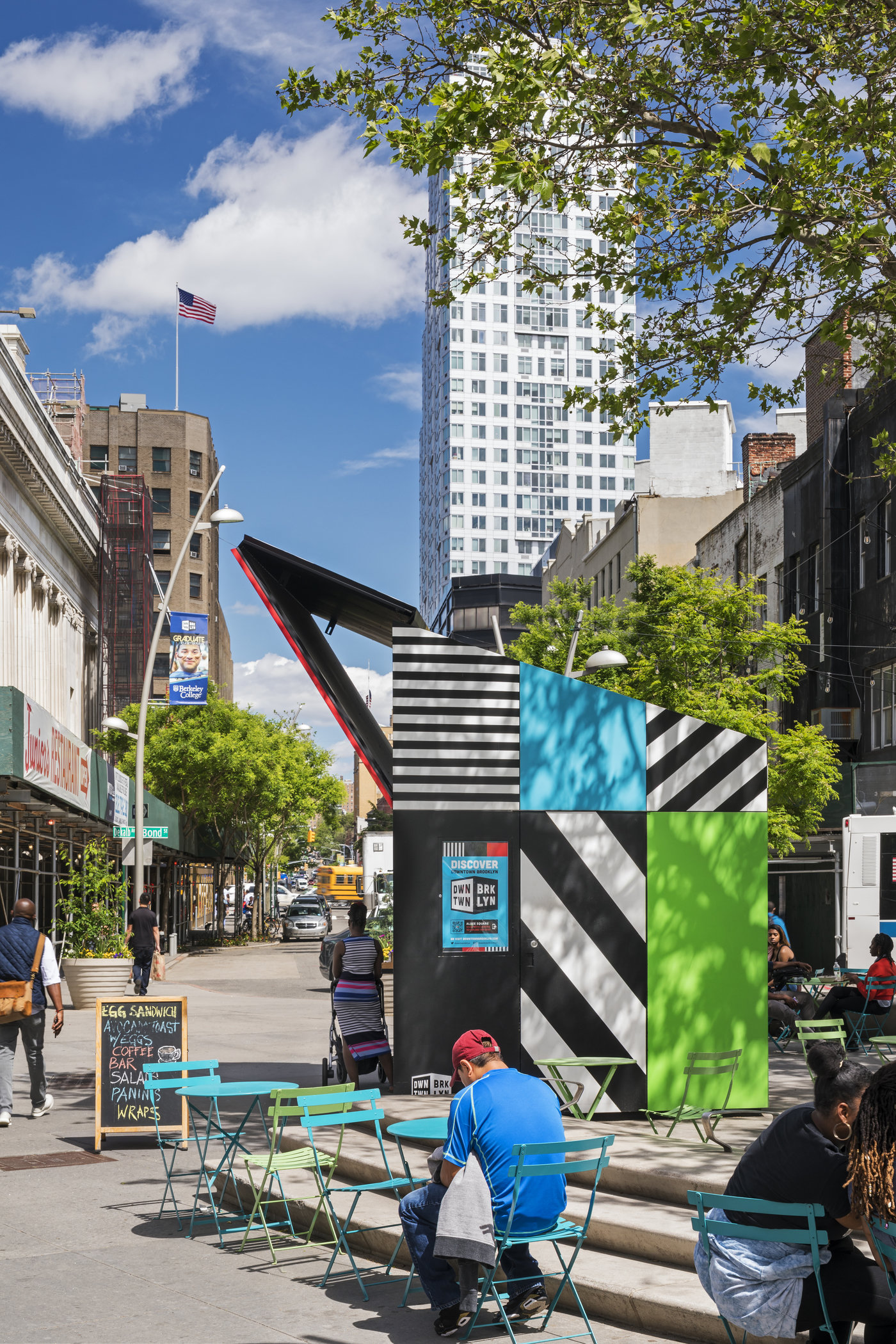 Downtown Brooklyn Kiosks