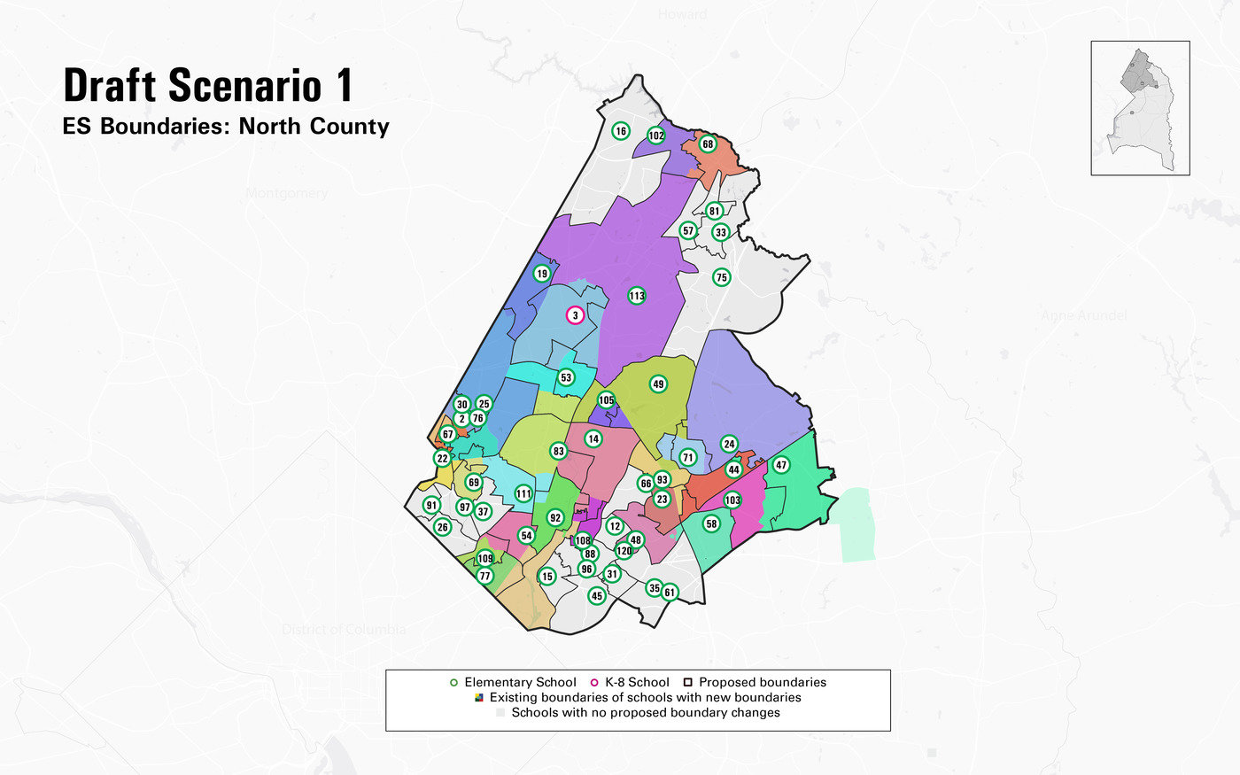 PGCPS Comprehensive School Boundary Initiative