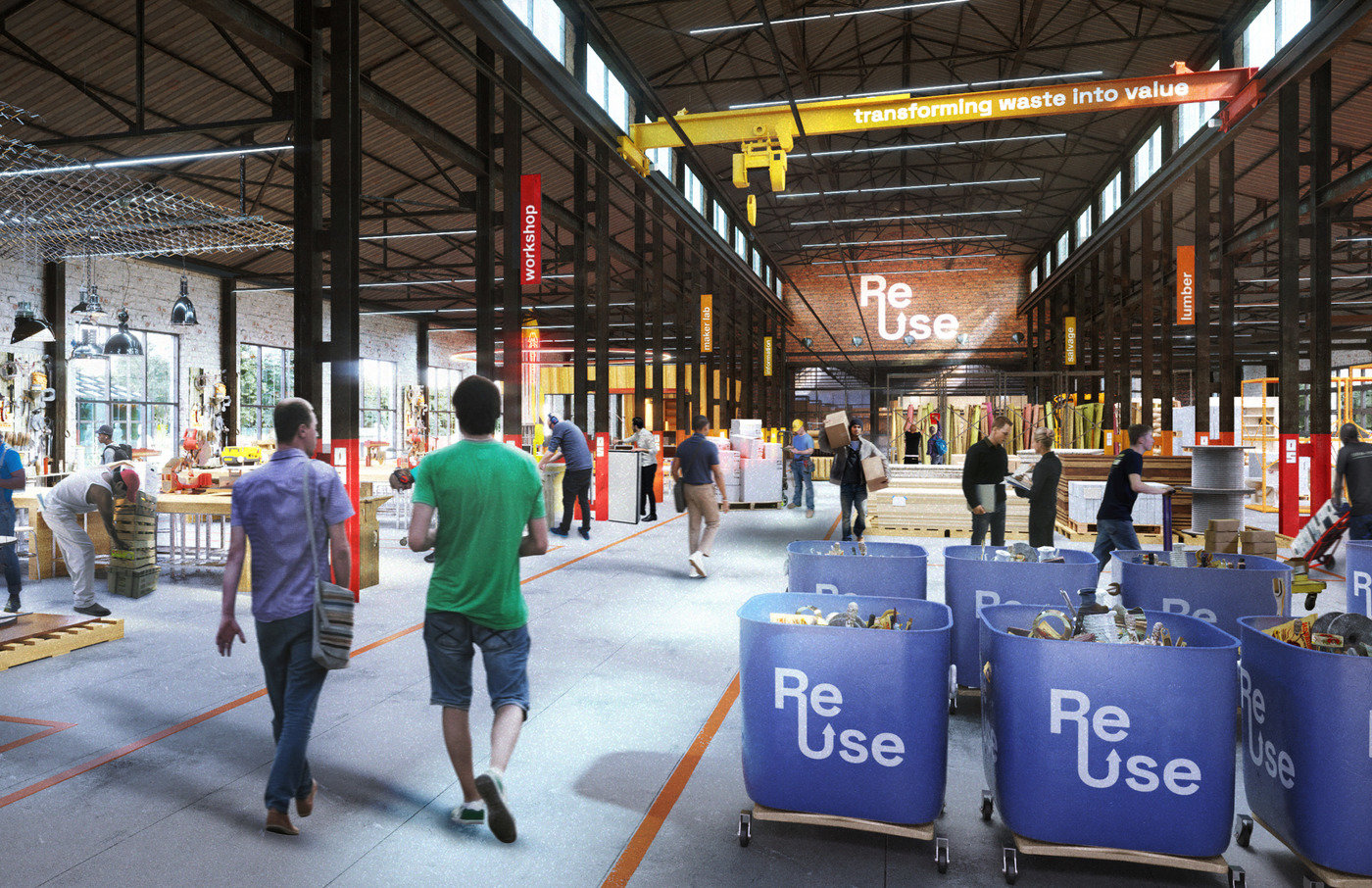 Solar Holler & ReUse Corridor Campus