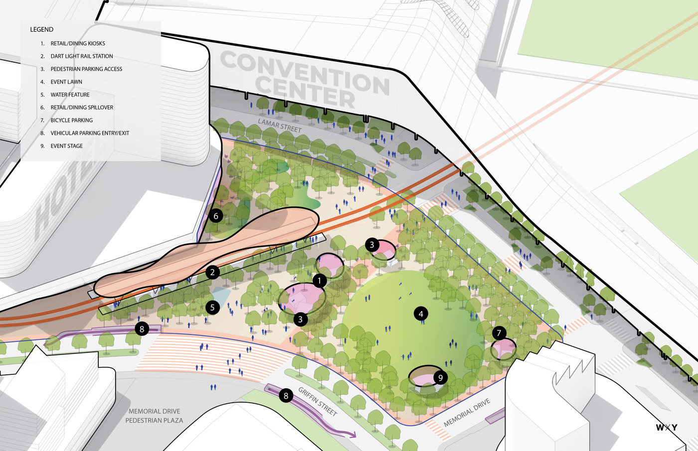 Kay Bailey Hutchison Convention Center Dallas Master Plan